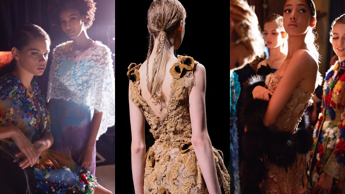 來自異世界的艷麗花朵 - Fendi 2017秋冬高級訂製系列