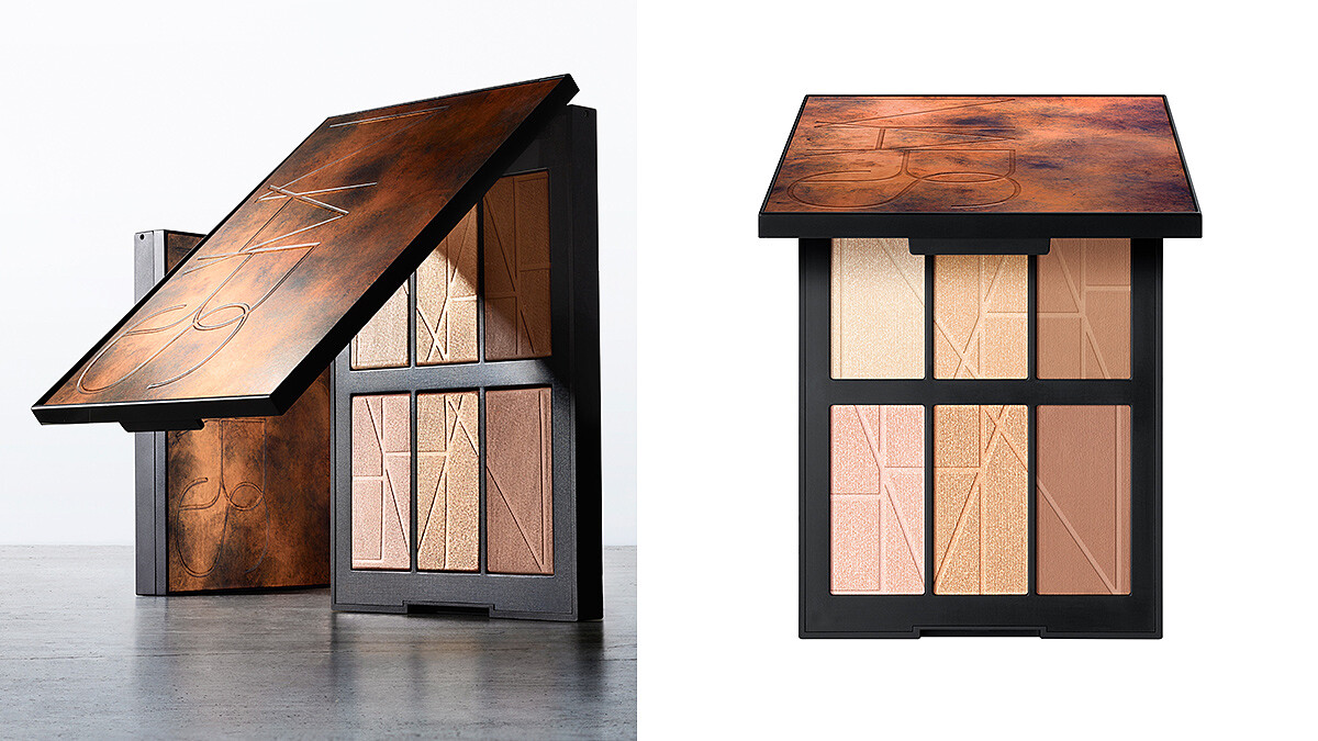 4種珠光打亮+2款霧面修容超實用！NARS這盒豔陽之吻六色修容盤能打出又自然又立體的臉部線條