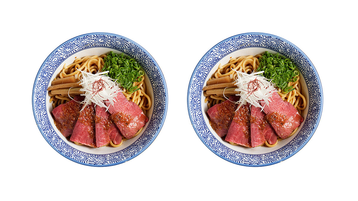 每日限量25份！選用美國頂級翼板牛肉這碗「嫩焙牛辛拌麵」一定要吃到