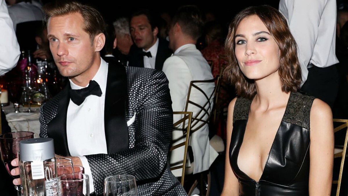 回歸黃金單身漢！性感「泰山」Alexander Skarsgard與女友Alexa Chung分手