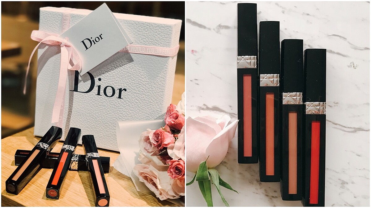 質感俱佳！迪奧全新藍星絕色唇萃，絲絨乳霜質地、超美濃郁顯色度～3種質地、20新色都想包！