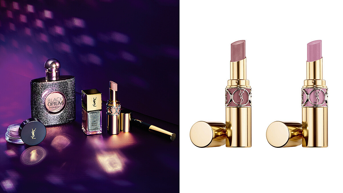 想要金屬光又不想太高調，試試微光裸粉與淺紫潤唇膏！唇膏控必收的YSL情挑誘光水唇膏再推秋季限定新色