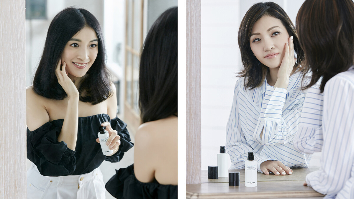 Meet My Blue Friend， 蔡旻紋、曹詩薇靠「它」為肌膚青春續航！