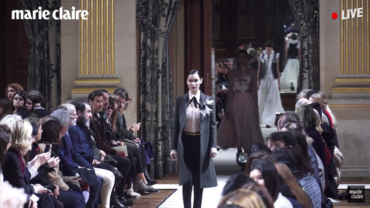 浪凡設計師 Bouchra Jarrar 在巴黎市政廳製造浪漫【巴黎時裝週】