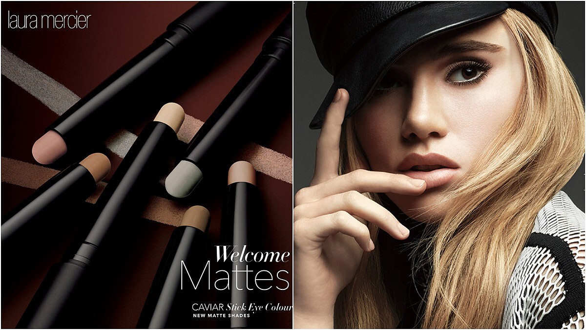 「粉色繡球花」、「栗子馬卡龍」每一支色號都好浪漫！laura mercier夢露煙燻眼彩筆再推全新霧面質地