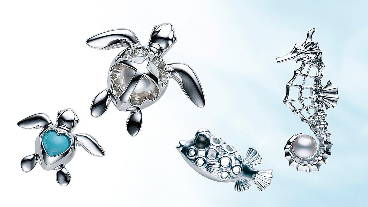 超萌的MIKIMOTO 夏日輕珠寶！小海馬、海龜、圓滾滾河豚、珊瑚...帶你徜徉海底世界