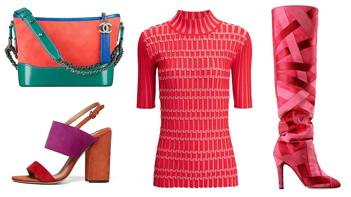 黑白配已不再是時髦的指標 搶眼的色塊遊戲才是時尚街頭的生存法則！