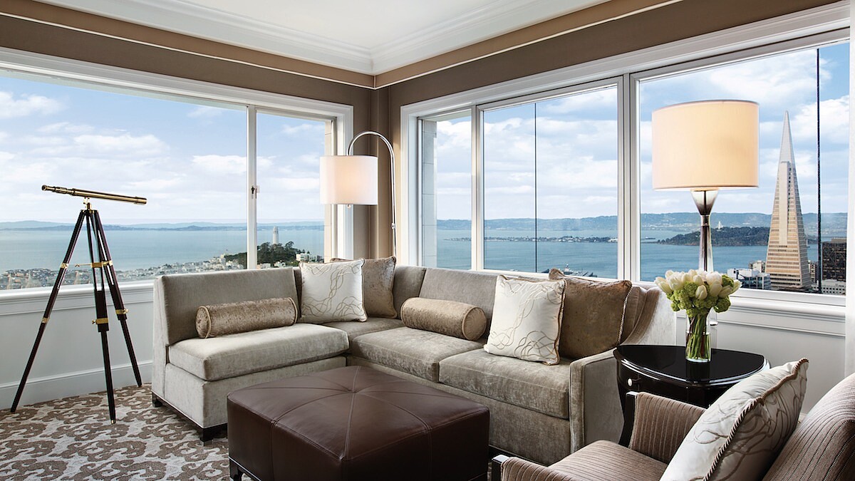 西岸最奢華的飯店 舊金山地標費爾蒙特酒店