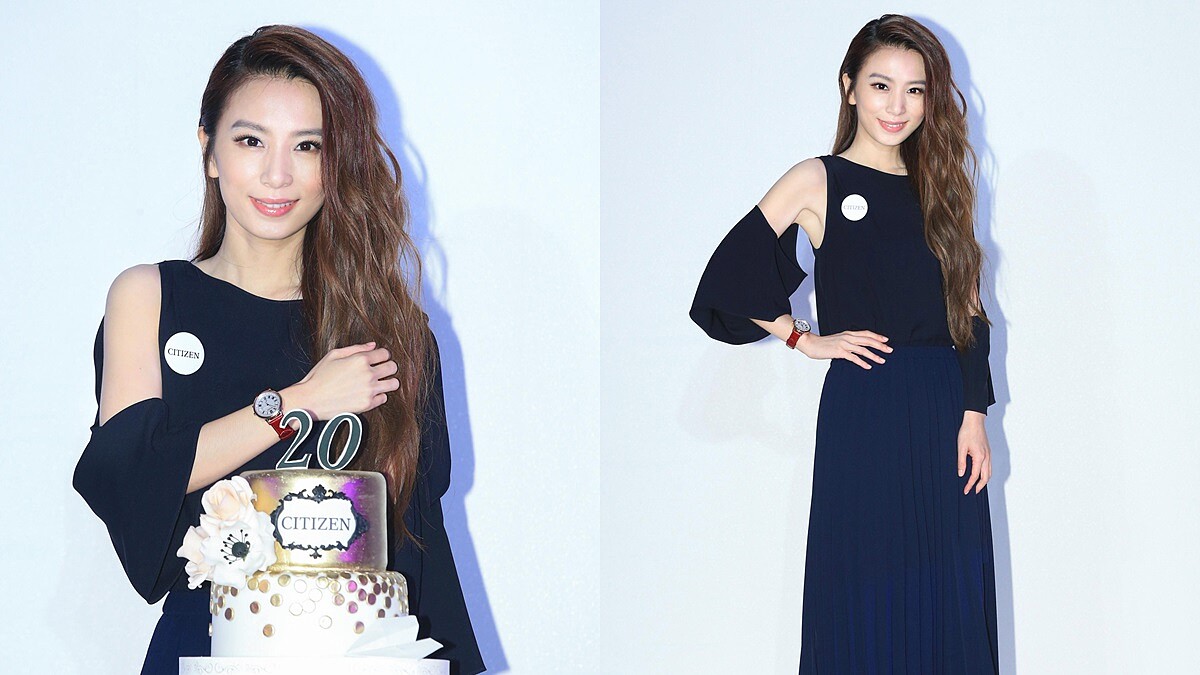 Hebe分秒把握度假時刻就靠它！CITIZEN夏季粉嫩色白蝶貝錶面腕錶超知性