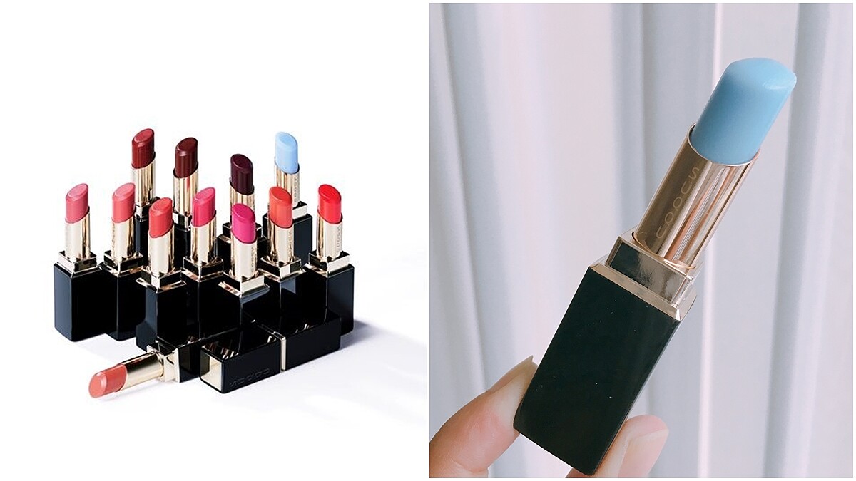 竟然有獨角獸眼淚的水藍色唇膏！SUQQU晶采艷澤唇膏再推秋季限定色，一抹即融化的滋潤度好驚人