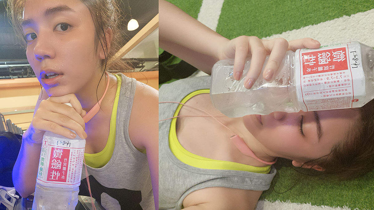 健康美麗從內到外都動起來！雷瑟琳：「不光只運動還要補充微鹼性水，身體才會給妳最棒的回應！」