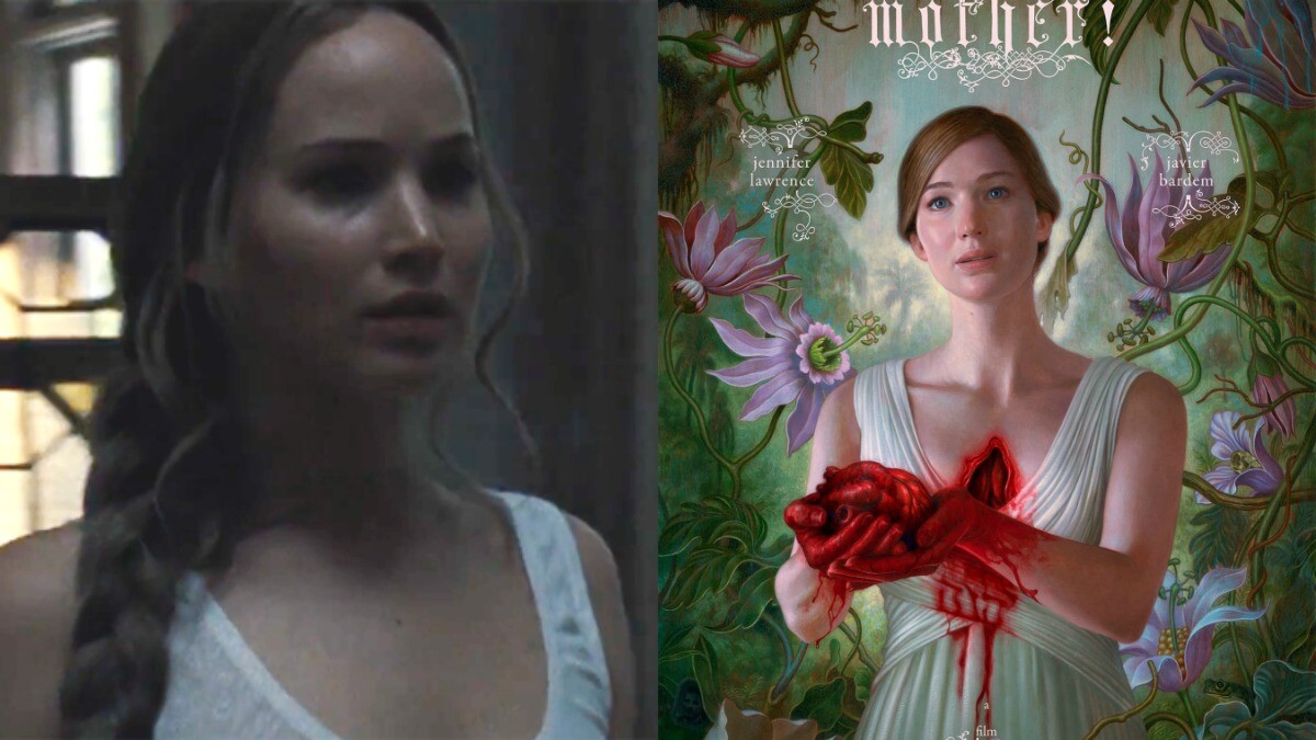 光海報就夠嚇人！珍妮佛勞倫斯與導演男友合作恐怖驚悚新片《母親！Mother!》