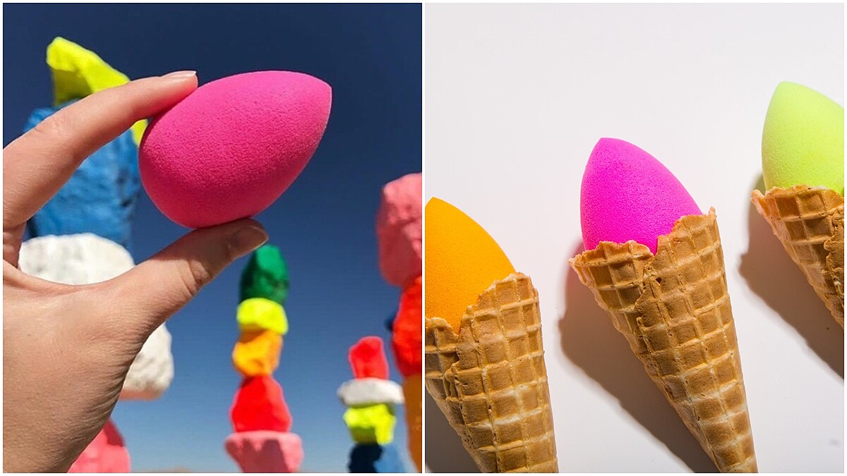 原創粉、萊姆綠、甜橙橘…最繽紛的美妝蛋都出現在beautyblender全台第一家實體快閃店