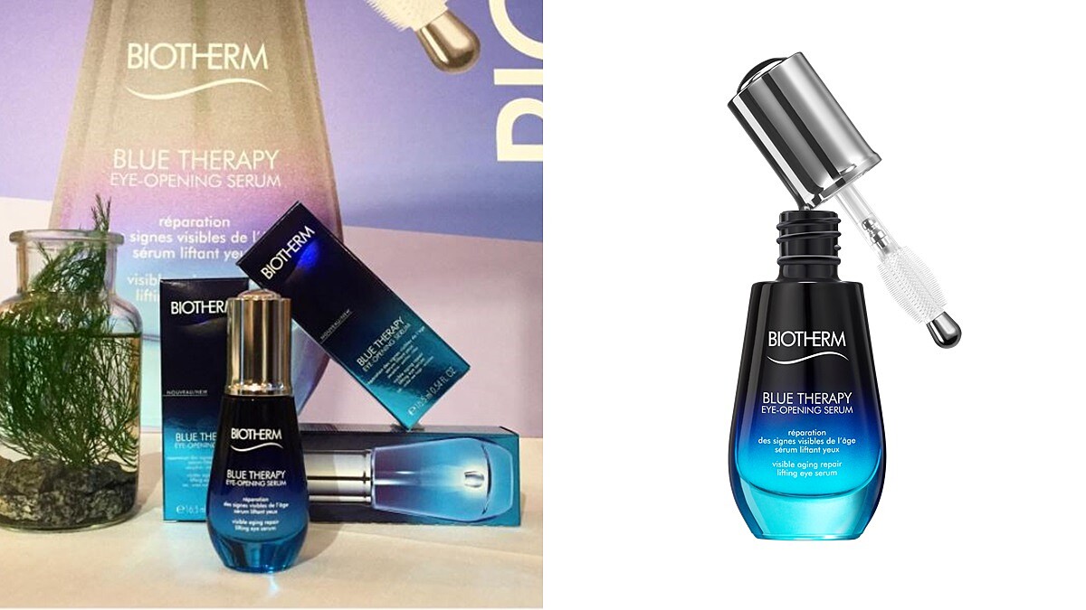 首創眼、睫2合1刷頭設計！能對抗眼周細紋、淡化黑眼圈並改善泡泡眼的碧兒泉深海奇肌大眼精華太讓人驚豔