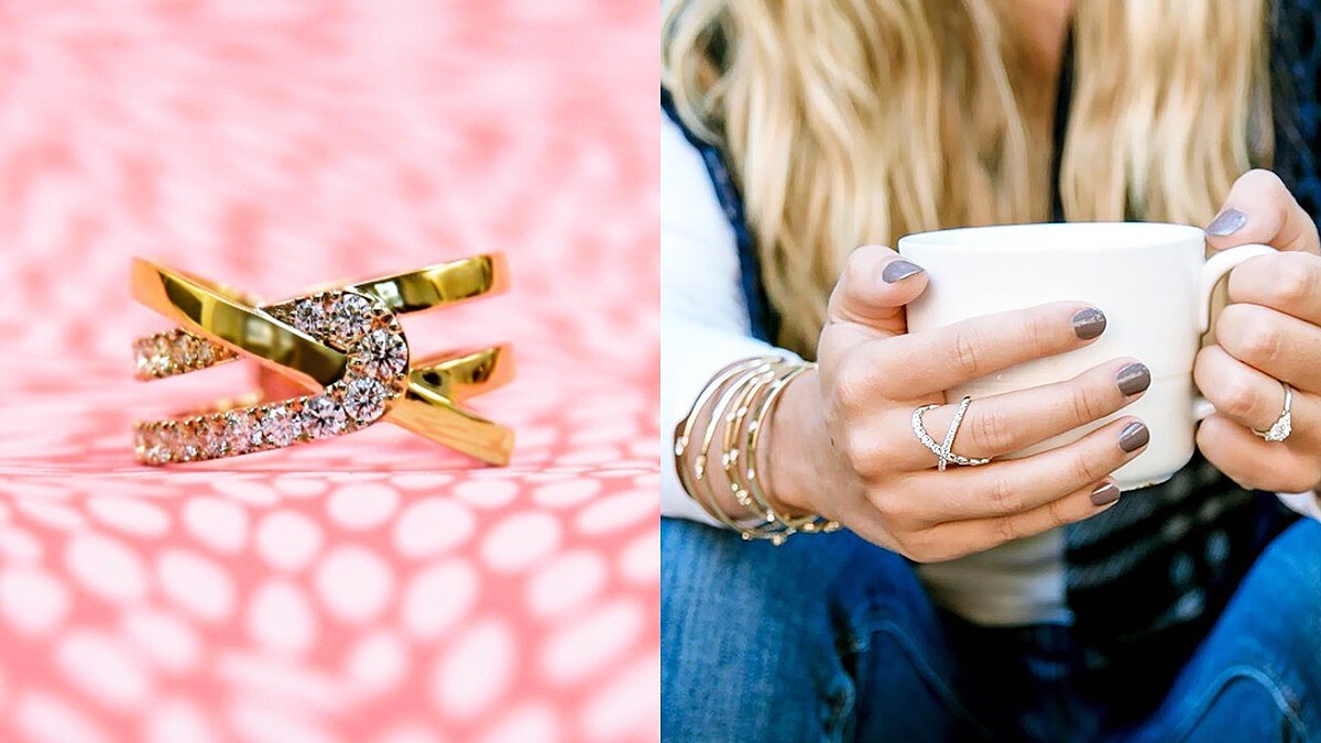 圓形扣結、∞符號珠寶這樣放閃！Hearts On Fire全新Optima系列打造多層次配戴法