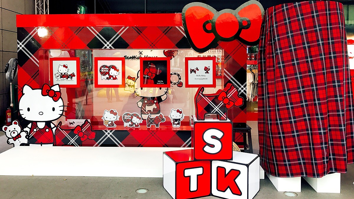 三麗鷗凱蒂貓聯名T、吊帶褲超好逛！Scottish House x HELLO KITTY限定快閃店來了