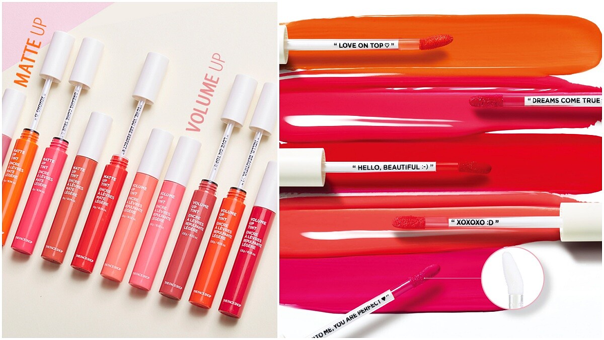 每支唇露都藏有一句愛情小語！THE FACE SHOP一口氣推出霧面、水潤2種質地的悄悄話唇露