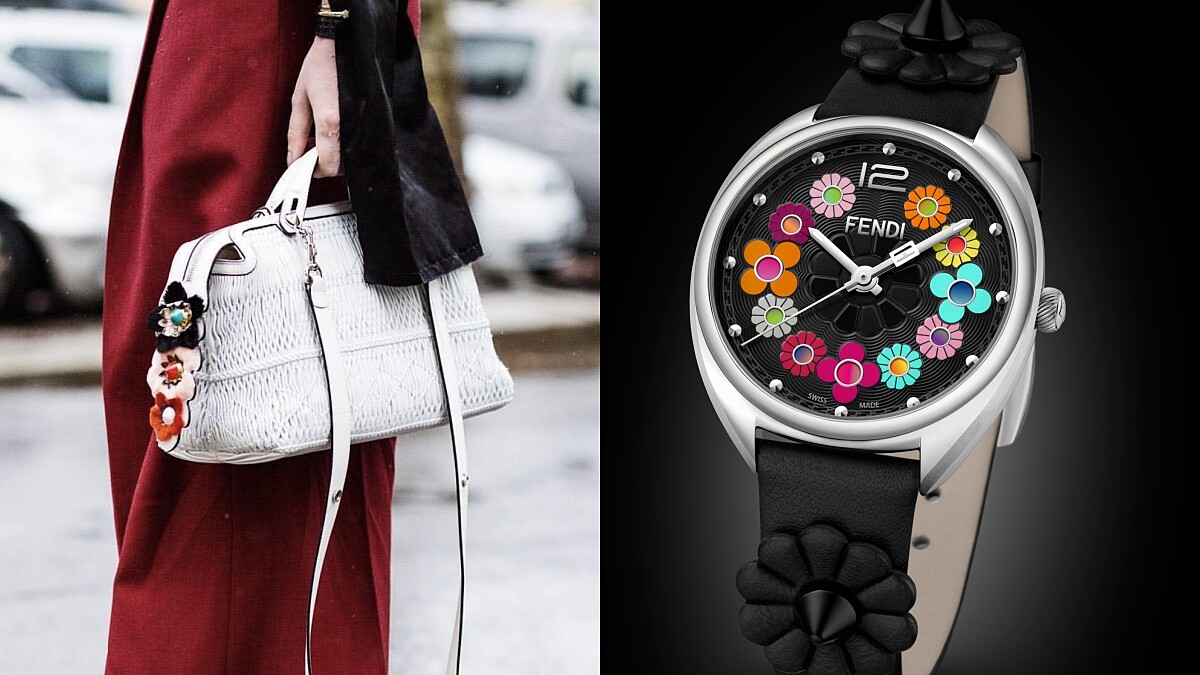 可愛得讓人心花朵朵開！Fendi Flowerland腕錶俏皮上市