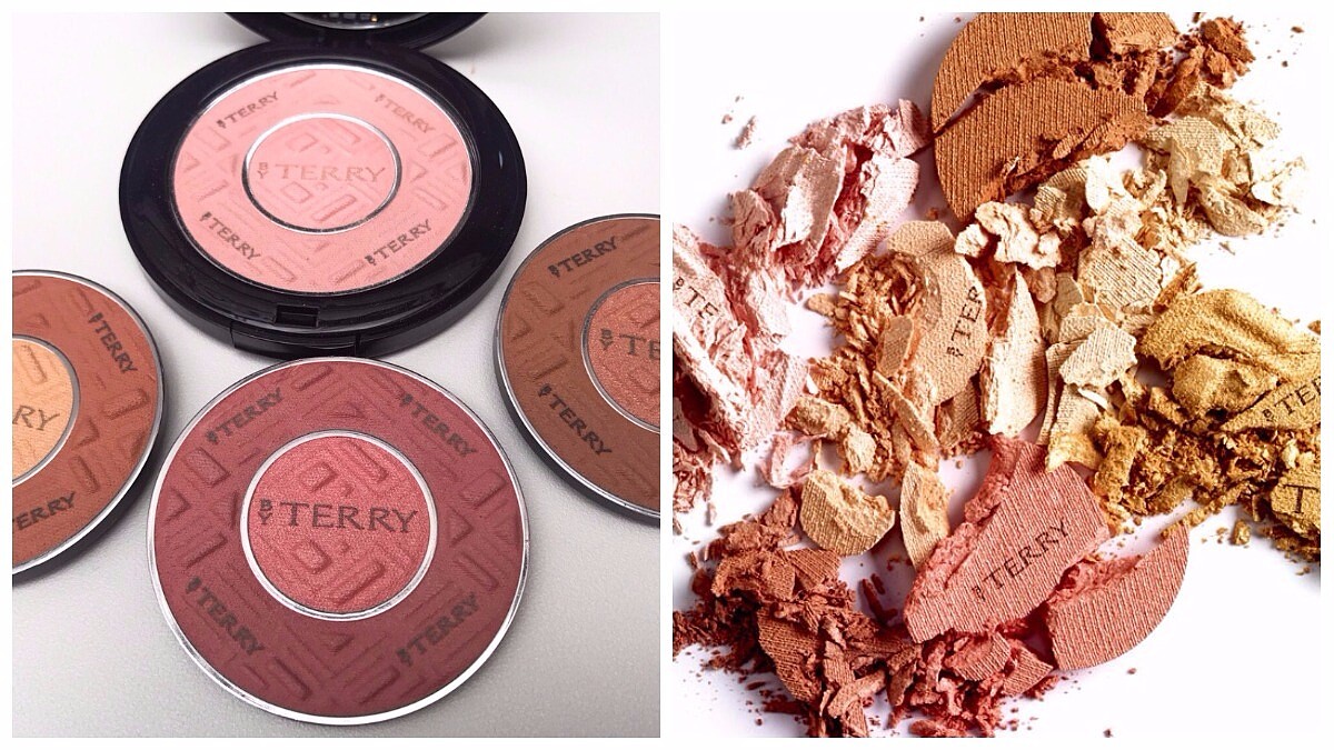 By Terry雙色多效粉餅太強大!集結明亮、修容、腮紅、遮瑕 偽素顏立體小臉立現!