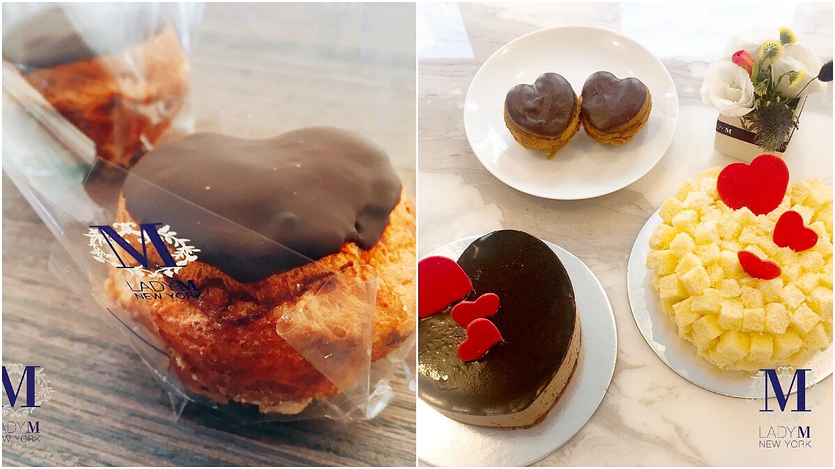 想吃「心型方塊起司海綿蛋糕」！Lady M推出3款七夕情人節限定蛋糕、泡芙