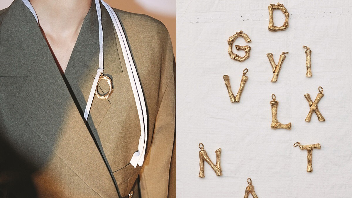 今天想拼什麼字？Céline推出Alphabet字母吊墜，隨心所欲玩出時髦風格