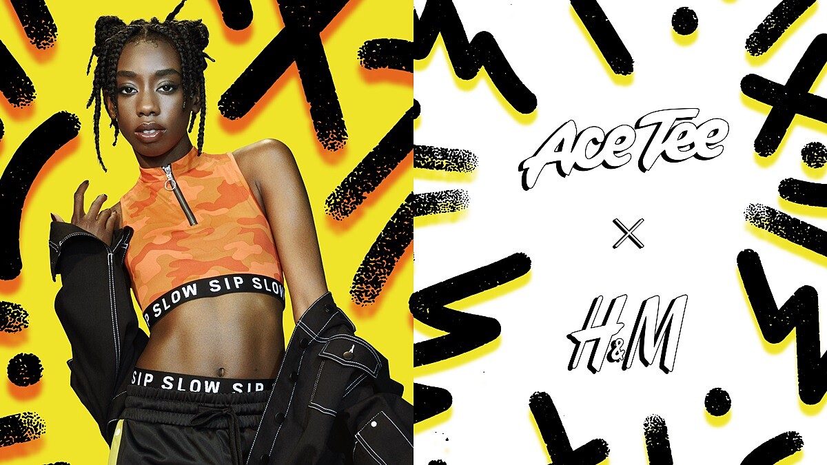 愛90年代復古風的別錯過！H&amp;amp;M聯名藝術家ACE TEE打造又壞又時髦的街頭風格