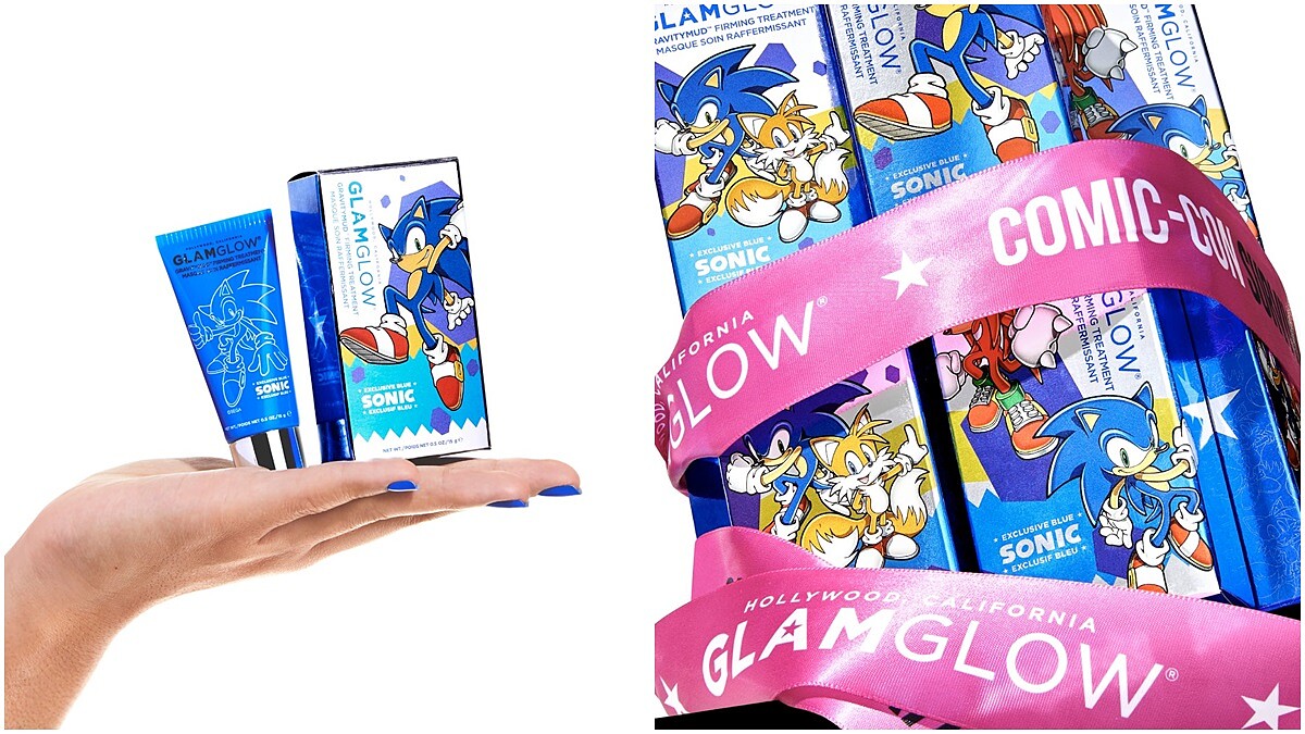 上市10天就銷售一空的音速小子面膜又來了！GLAMGLOW全新推出音速小子3合1限量版 9/5全台開賣