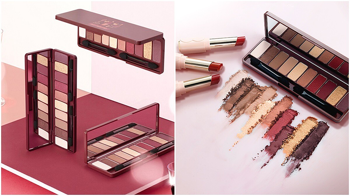 牛皮材質的外盒更有質感！ETUDE HOUSE再推「波爾多紅酒派對微醺眼彩盤」，打造初秋浪漫的微醺眼妝