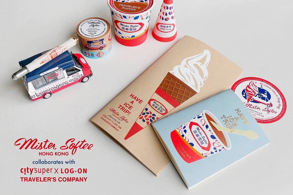 文具控暴動了 香港一上市就搶空 Traveler&amp;#039;s Notebook X LOG-ON 富豪雪糕車文具系列限量抵台