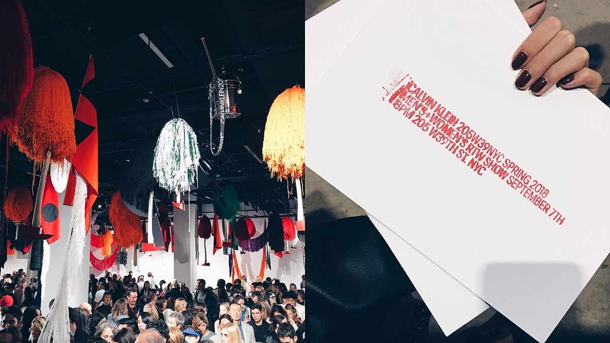 【紐約時裝周】「這是個關於美國的驚悚與美麗」藏在CALVIN KLEIN繽紛大秀底下，那些細膩動人的巧思