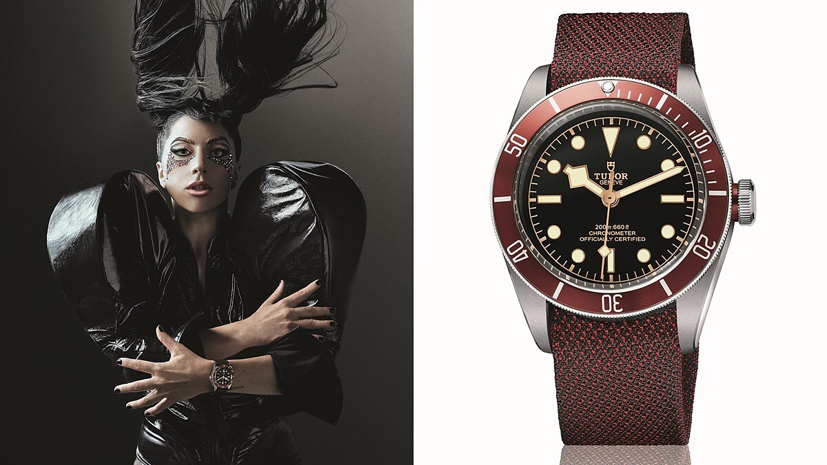 超前衛女神Lady Gaga大膽詮釋帝舵表!深邃酒紅、黑配色打造BornToDare精神