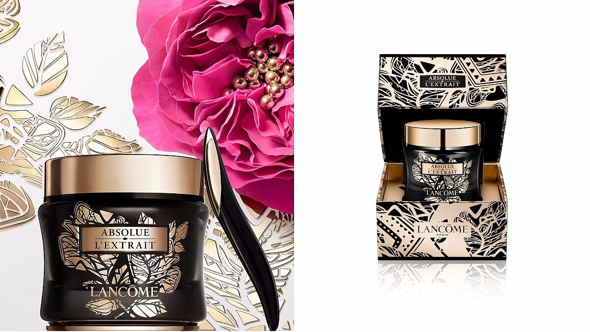 世界最珍貴乳霜換上時髦黑金包裝！蘭蔻攜手藝術家Alex &amp; Marine打造手繪刺印畫風「絕對完美黑鑽奧祕霜」