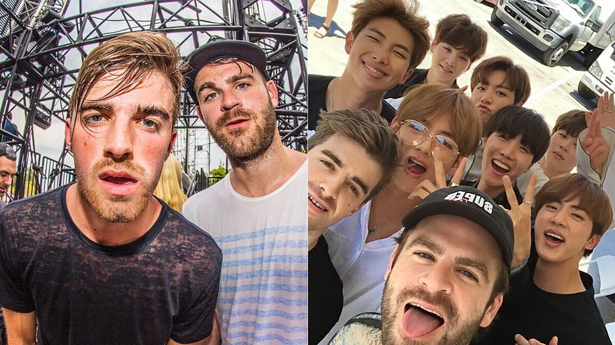 這首絕對超燒腦!EDM男神加持,「老菸槍雙人組」與韓國人氣男團防彈少年團(BTS)合作新歌