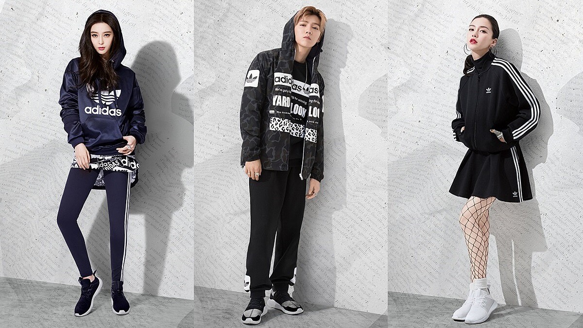 范冰冰、鹿晗、Angelababy重磅帶領Tubular鞋款回歸！adidas Originals秋冬進化版登場