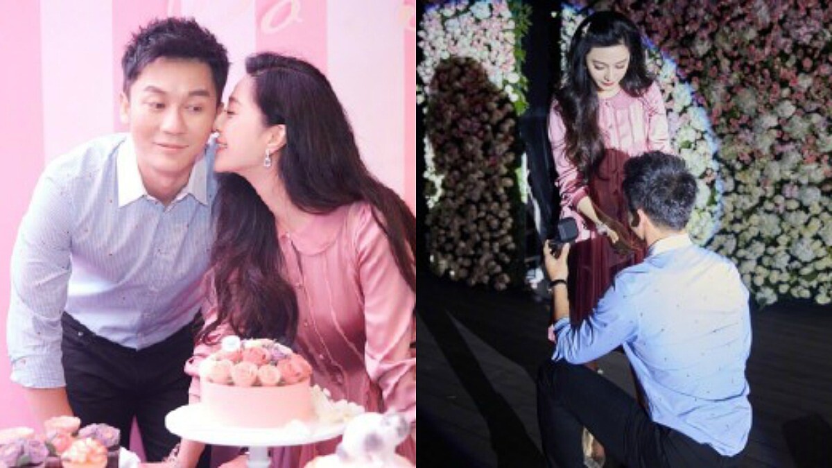 終於修成正果！范冰冰要嫁了，男友李晨單膝下跪求婚成功