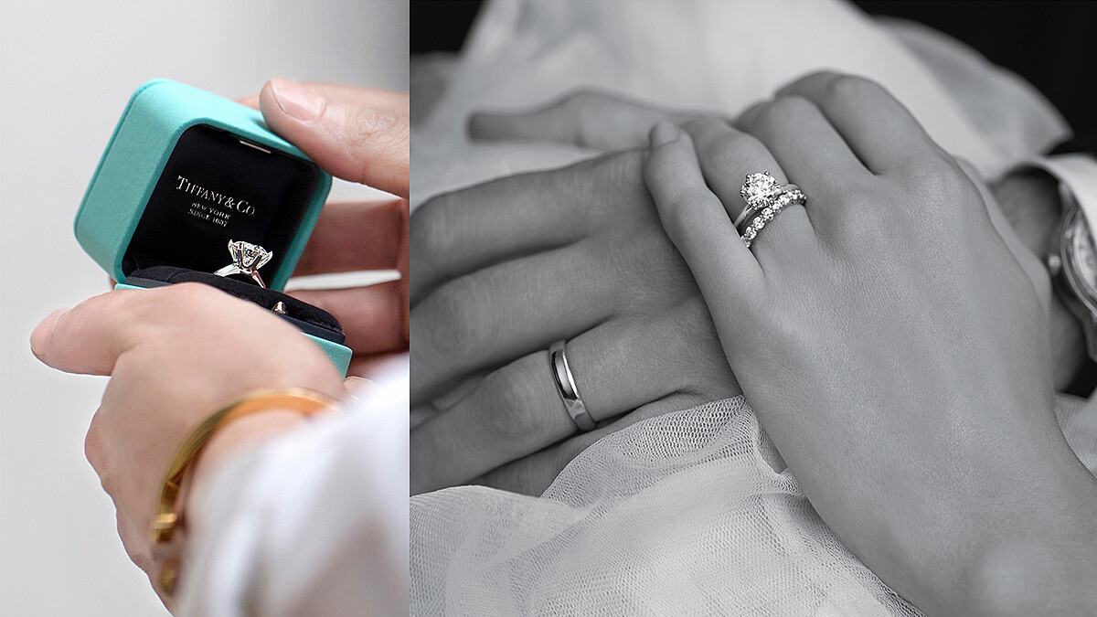 藏在夢幻Tiffany Blue中的幸福火光！全新Tiffany Blue戒盒讓每個女人都想大聲說「我願意！」