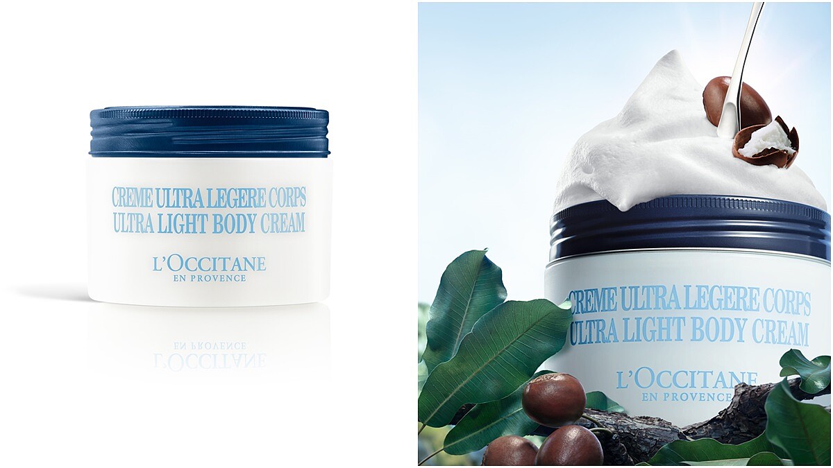 歐舒丹最經典的乳油木身體保養系列加入舒芙身體霜新成員，質地就像慕斯般綿密輕盈用起來不油膩