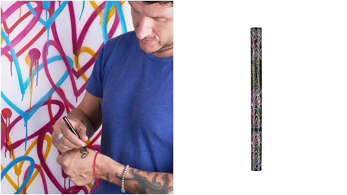 IG最火紅的打卡背景牆LOVEWALL跟彩妝聯名！Maybelline把最熱賣的小金蓋眼線筆換上LOVEWALL新包裝