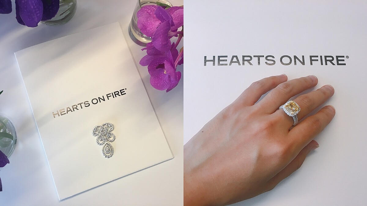 大克拉彩色鑽石、轉換式設計、大自然靈感與蕾絲細節… 揭密Hearts On Fire高級珠寶展覽的4大亮點！