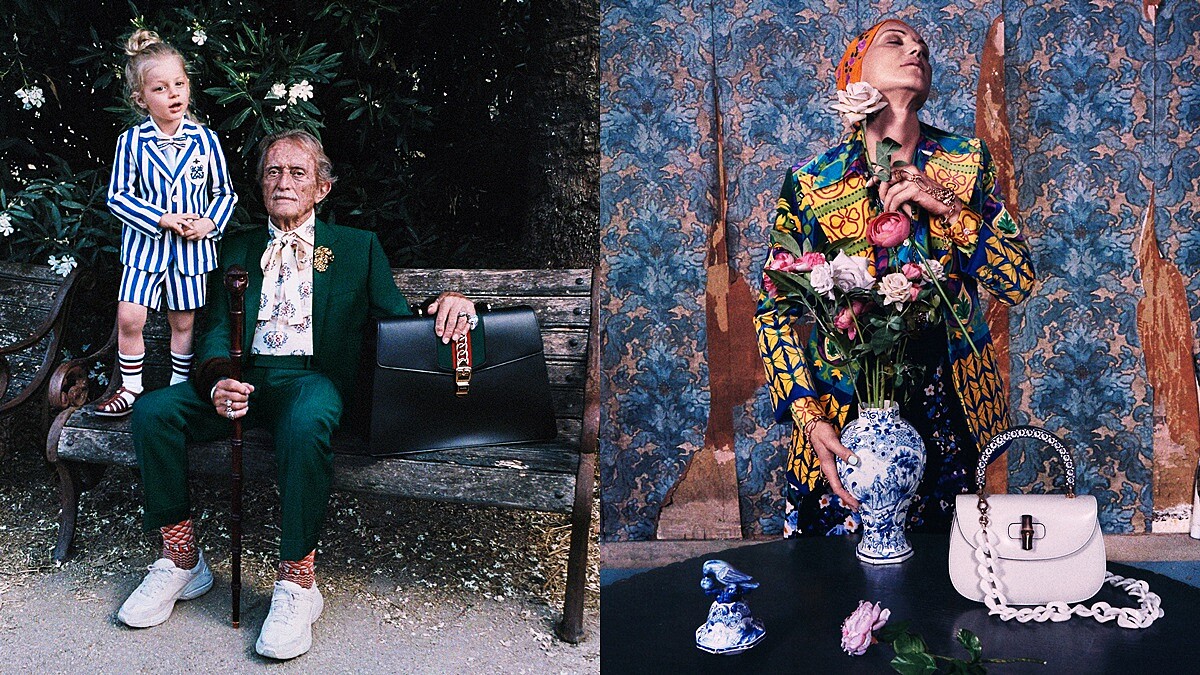 仿舊感的形象大片就是有一股魅力！GUCCI 2018早春新作「羅馬狂想曲」