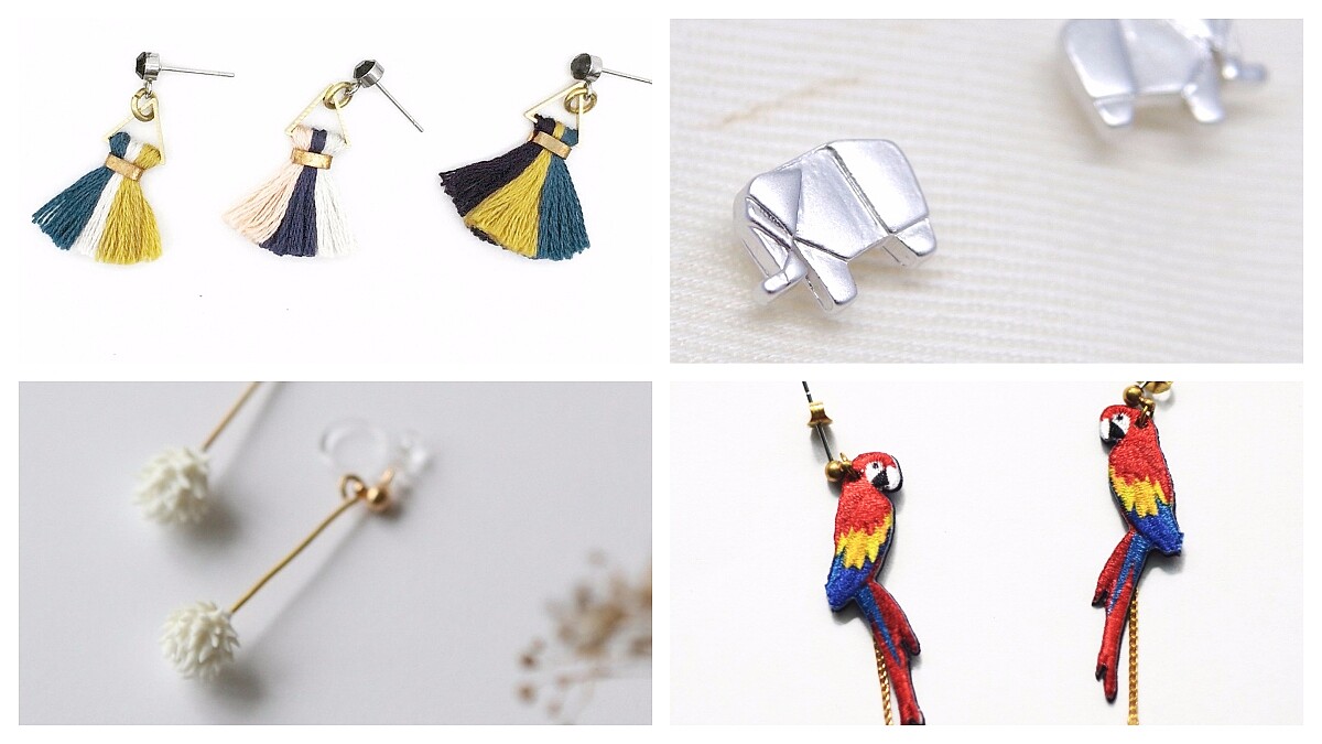 秋日耳際小清新 Pinkoi 閨蜜飾品亞洲100耳環大賞