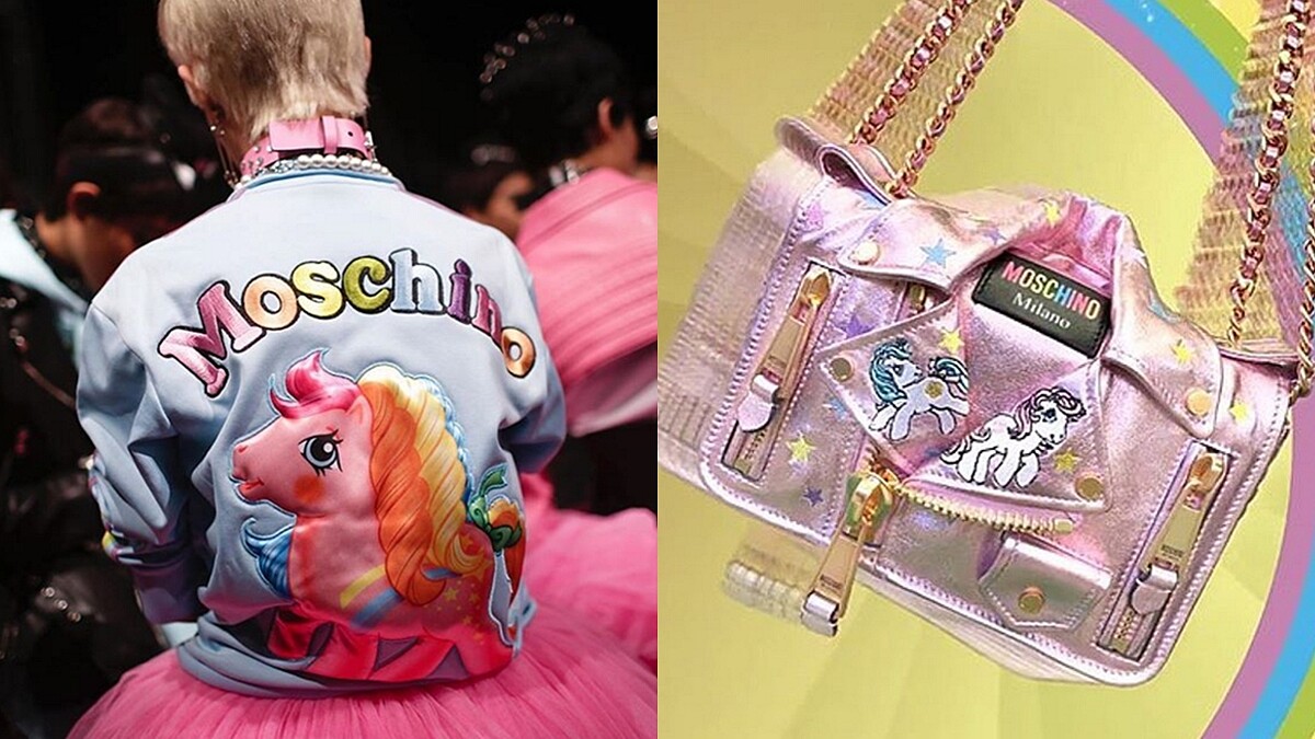 彩虹小馬的時尚回歸！MOSCHINO推出全新限量“MY LITTLE PONY”系列