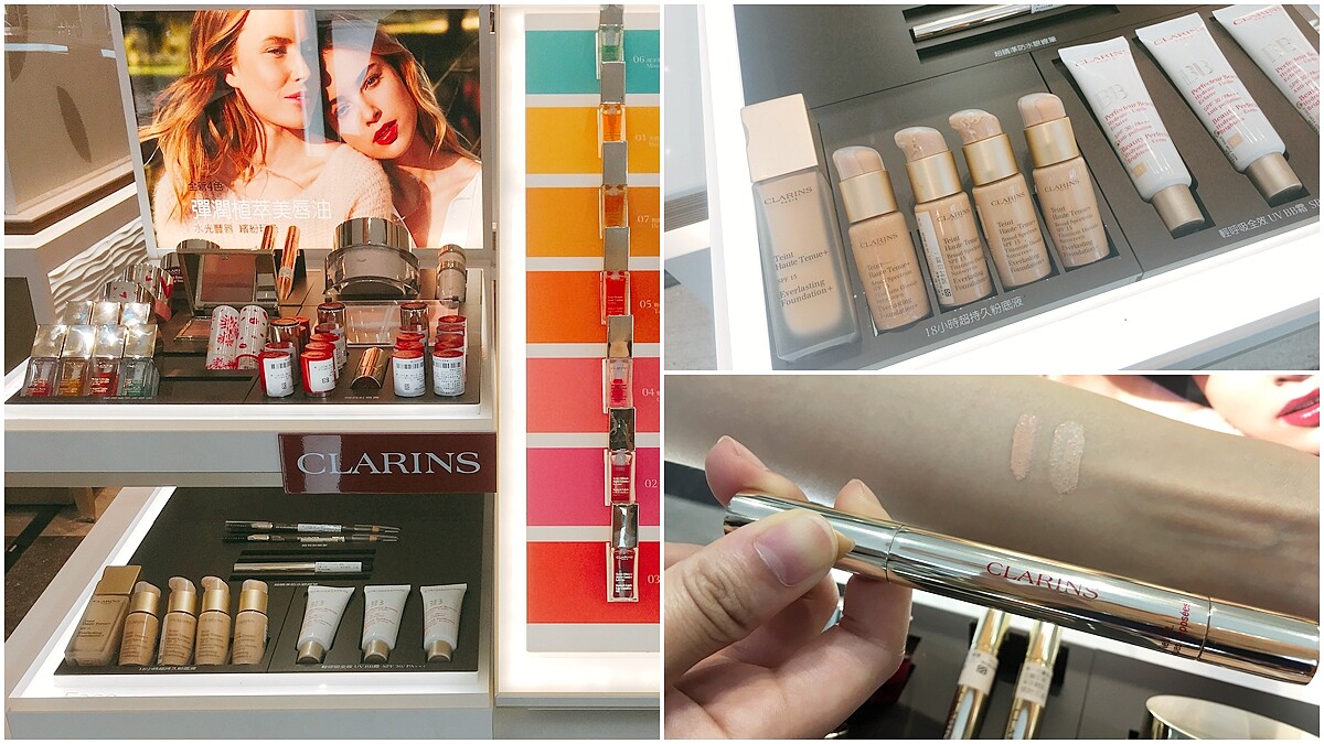 「蘋果光筆、熱賣粉底液、唇油」這裡都有，全台唯一販賣克蘭詩彩妝的專櫃就在新光A11
