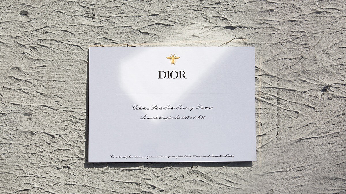 【Live】線上看！Dior 2018春夏大秀，將在9/26晚上8點半登場