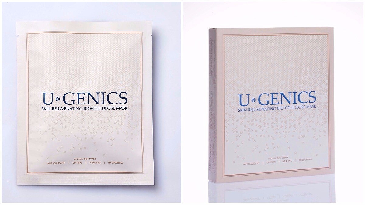 以奢寵為名 臻至完美的全效煥顏肌密 U GENICS全效肌活煥顏生物纖維面膜