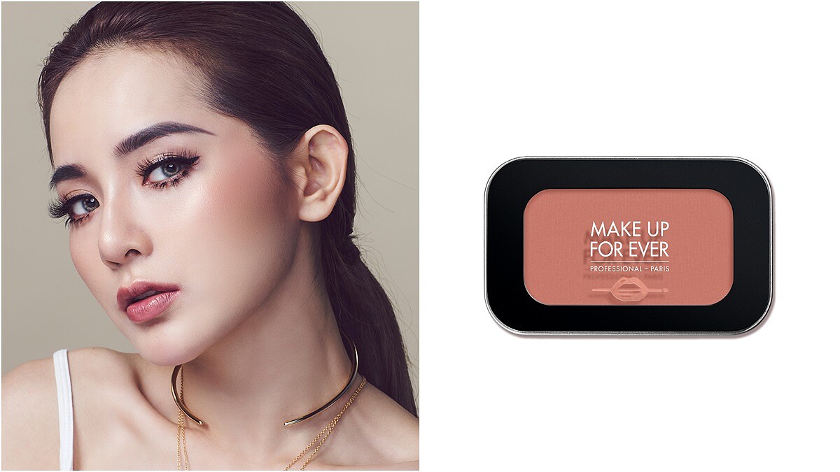 「#B210初戀粉」畫出讓人怦然心跳的悸動！MAKE UP FOR EVER推出「藝術大師玩色頰彩」多達34色修容、腮紅、打亮能創造立體小臉蛋