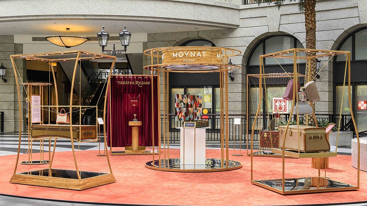 MOYNAT萬花筒巡迴展Bellavita登場!旅行箱、手袋作品揭開法式工藝的秘密