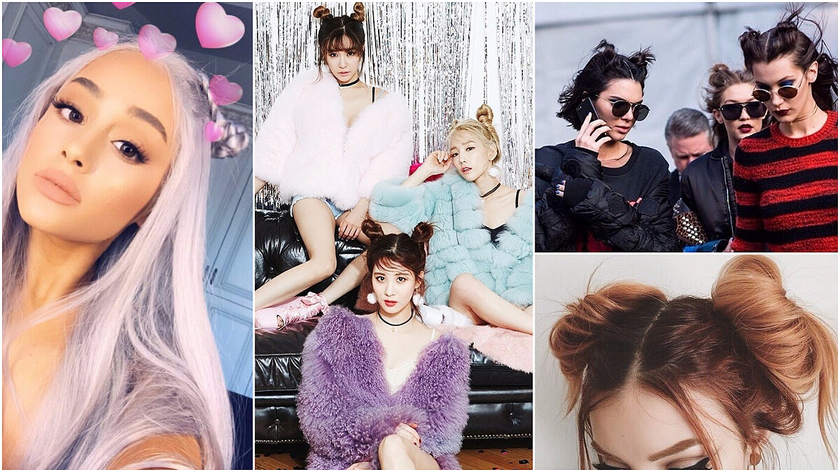 半丸子頭退場，本季「雙丸子頭」才是大勢！