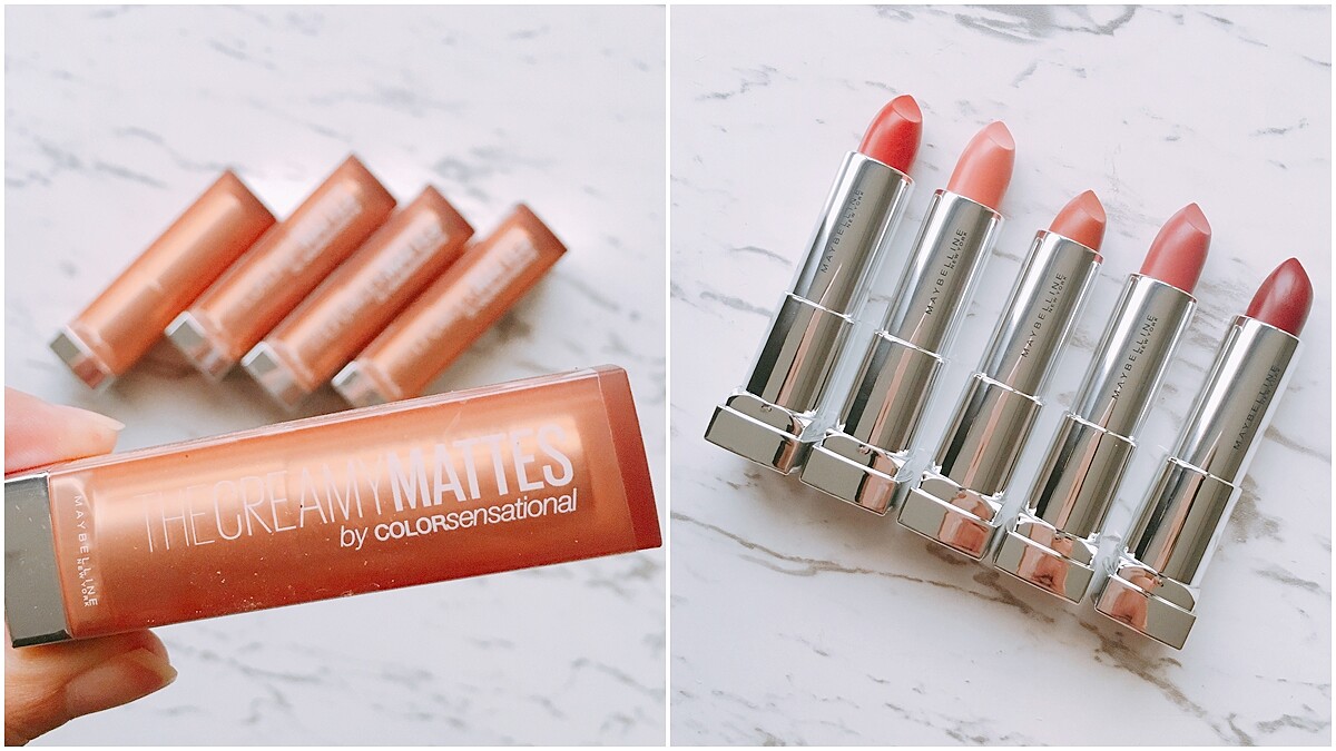 開架CP值最高的「玫瑰焦糖土色」唇膏，MAYBELLINE媚比琳讓霧感土色口紅變得更溫柔