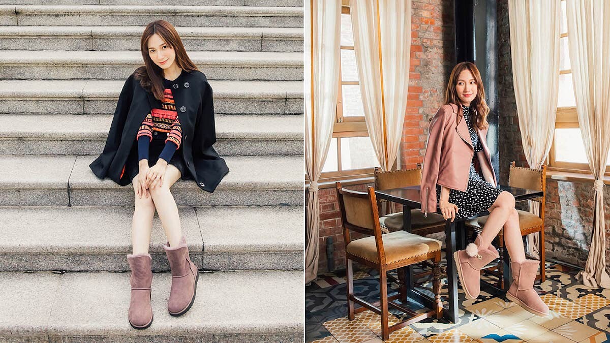 葉羿君穿上UGG的秋冬完美履程，每一雙都好看到犯規！漂亮時髦女孩快快筆記ing